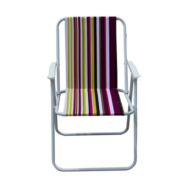 Καρέκλα Παραλίας  Μέταλλο/Ύφασμα 63x45x81cm Σε Διάφορα Χρώματα