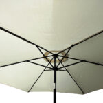 Ομπρέλα Κήπου  GRACIOSA Μπεζ/Μαύρο Αλουμίνιο/Ύφασμα Φ3x2.55m