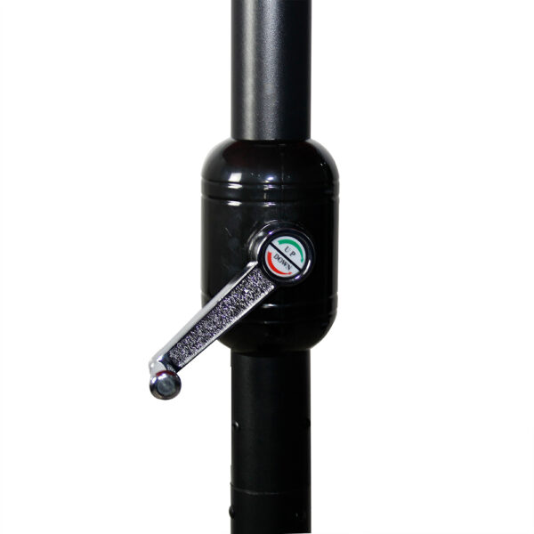 Ομπρέλα Κήπου  GRACIOSA Μπεζ/Μαύρο Αλουμίνιο/Ύφασμα Φ3x2.55m