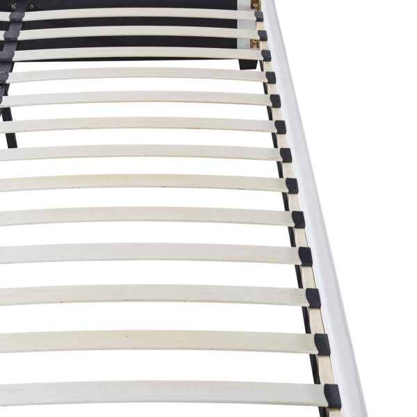 Κρεβάτι  ABELIA Λευκό PU (Στρώμα 160x200cm)