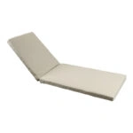 Μαξιλάρι Vertian  textilene σε μπεζ απόχρωση 58x194x7εκ