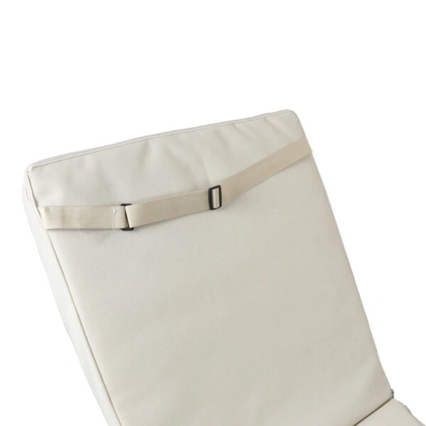 Μαξιλάρι Vertian  textilene σε μπεζ απόχρωση 58x194x7εκ