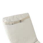 Μαξιλάρι Vertian  textilene σε μπεζ απόχρωση 58x194x10εκ