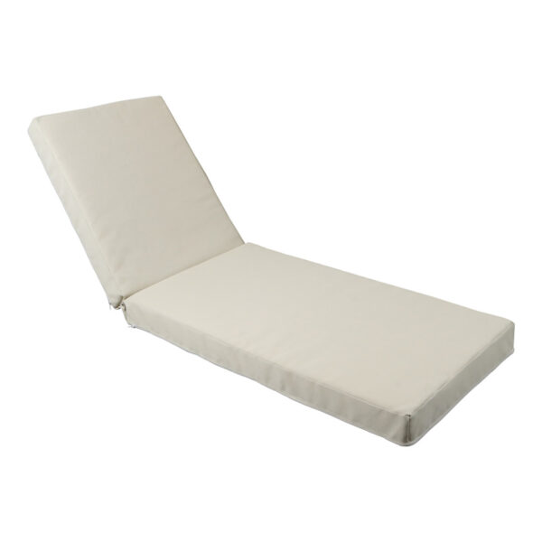 Μαξιλάρι Vertian  textilene σε μπεζ απόχρωση 58x194x10εκ