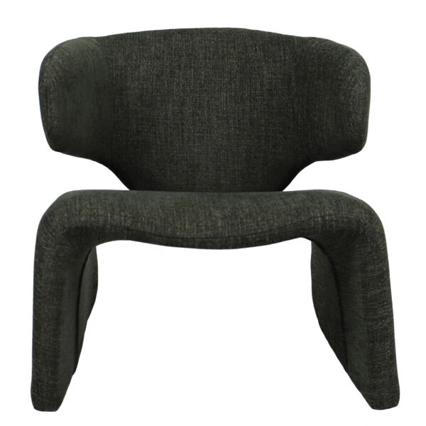 Πολυθρόνα HIMALIA Πράσινο Ύφασμα/Μέταλλο/Ξύλο 73x78x75cm