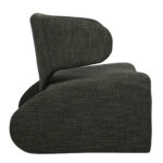 Πολυθρόνα HIMALIA Πράσινο Ύφασμα/Μέταλλο/Ξύλο 73x78x75cm