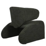 Πολυθρόνα HIMALIA Πράσινο Ύφασμα/Μέταλλο/Ξύλο 73x78x75cm