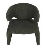 Πολυθρόνα HIMALIA Πράσινο Ύφασμα/Μέταλλο/Ξύλο 73x78x75cm