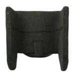 Πολυθρόνα HIMALIA Πράσινο Ύφασμα/Μέταλλο/Ξύλο 73x78x75cm