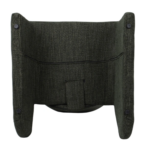 Πολυθρόνα HIMALIA Πράσινο Ύφασμα/Μέταλλο/Ξύλο 73x78x75cm