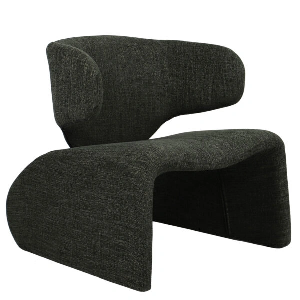 Πολυθρόνα HIMALIA Πράσινο Ύφασμα/Μέταλλο/Ξύλο 73x78x75cm