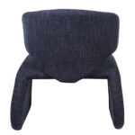 Πολυθρόνα HIMALIA Μπλε Ύφασμα/Μέταλλο/Ξύλο 73x78x75cm