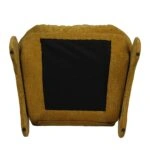 Πολυθρόνα ANANKE Κίτρινο Ύφασμα/Μέταλλο/Ξύλο 85x78x84cm