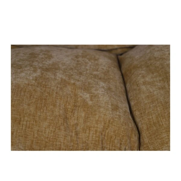 Πολυθρόνα ANANKE Κίτρινο Ύφασμα/Μέταλλο/Ξύλο 85x78x84cm