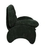 Πολυθρόνα ANANKE Πράσινο Ύφασμα/Μέταλλο/Ξύλο 85x78x84cm