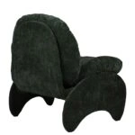 Πολυθρόνα ANANKE Πράσινο Ύφασμα/Μέταλλο/Ξύλο 85x78x84cm