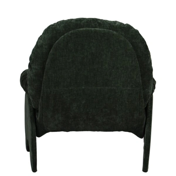 Πολυθρόνα ANANKE Πράσινο Ύφασμα/Μέταλλο/Ξύλο 85x78x84cm