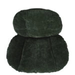 Πολυθρόνα ANANKE Πράσινο Ύφασμα/Μέταλλο/Ξύλο 85x78x84cm