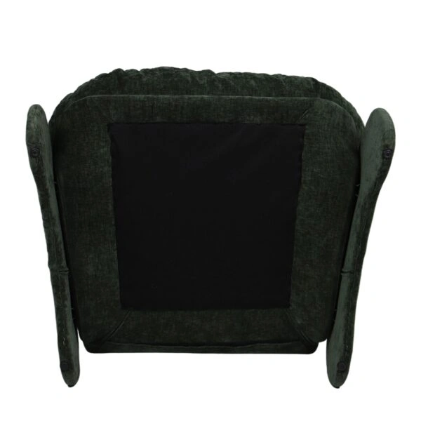 Πολυθρόνα ANANKE Πράσινο Ύφασμα/Μέταλλο/Ξύλο 85x78x84cm