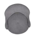 Πολυθρόνα PASIPHAE Γκρι Ύφασμα/Μέταλλο/Ξύλο 80x86x80cm