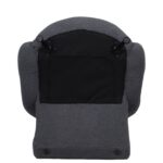 Πολυθρόνα PASIPHAE Γκρι Ύφασμα/Μέταλλο/Ξύλο 80x86x80cm