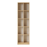 Βιβλιοθήκη Oteca 10θέσεων  oak 51.1x25.4x180εκ
