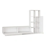 Σύνθετο σαλονιού Damon σε λευκή απόχρωση 211.2x29.5x123.6εκ