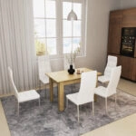Τραπέζι Quiin  επεκτεινόμενο sonoma 120-164x70x73.5εκ