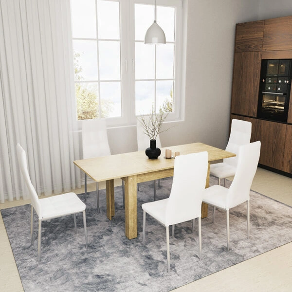 Τραπέζι Quiin  επεκτεινόμενο sonoma 120-164x70x73.5εκ