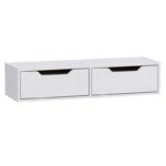 Κονσόλα επιτοίχια Alberto  σε λευκή απόχρωση 100x32.5x22εκ