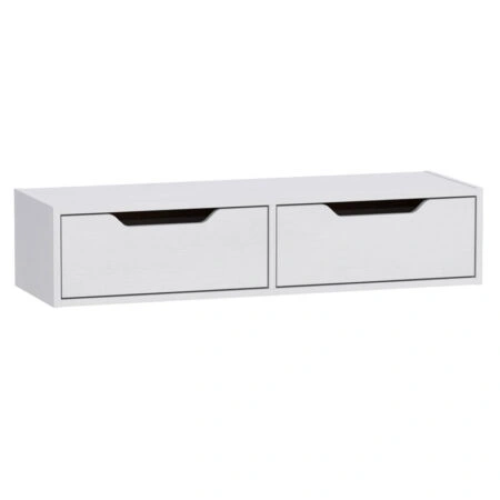 Κονσόλα επιτοίχια Alberto  σε λευκή απόχρωση 100x32.5x22εκ