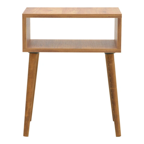 Κομοδίνο Hank σε φυσική απόχρωση 45x30x60εκ