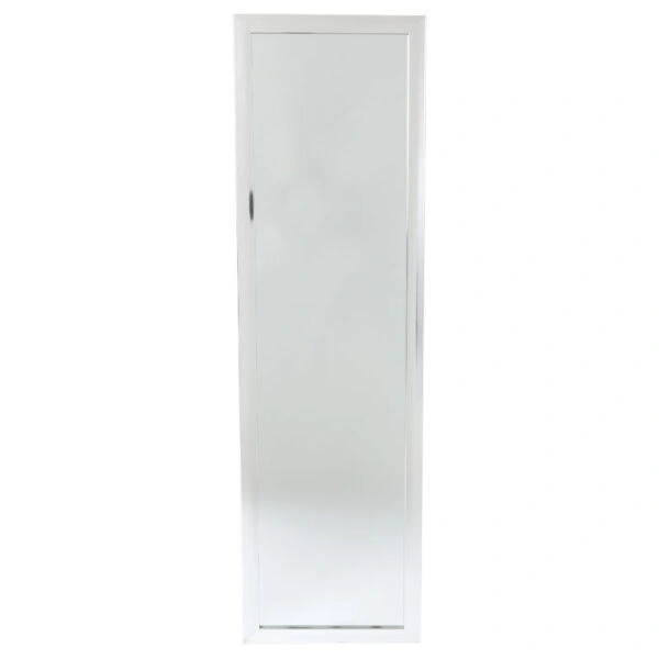 Καθρέπτης δαπέδου PWD-0112  polyresin-γυαλί ασημί 39x33.5x125εκ