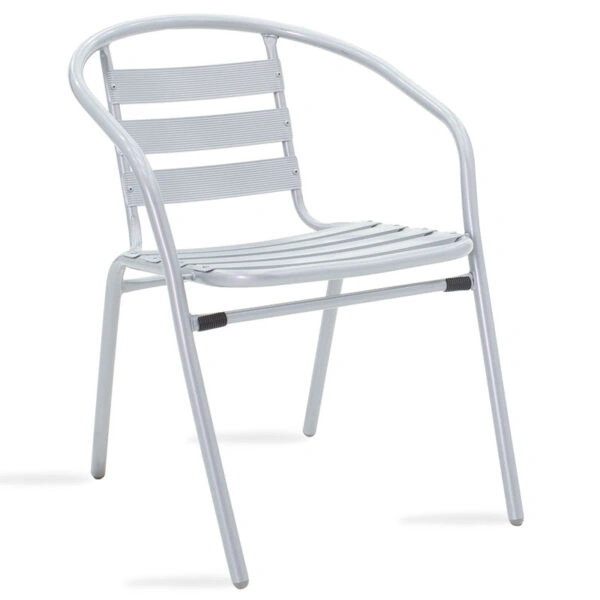 Τραπεζαρία Watson-Tade  σετ 3τεμ μέταλλο μαύρο-γυαλί Φ60x70εκ