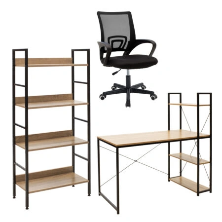 Φοιτητικό πακέτο επίπλων γραφείου Ramon-Berto I  σετ 3 τμχ