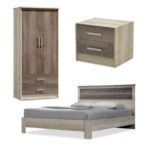 Φοιτητικό πακέτο επίπλων υπνοδωματίου Comfort 2  σετ 3 τμχ