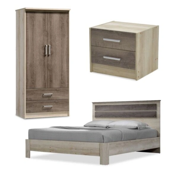 Φοιτητικό πακέτο επίπλων υπνοδωματίου Comfort 2  σετ 3 τμχ