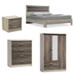 Φοιτητικό πακέτο επίπλων υπνοδωματίου DreamCatcher 4  σετ 4 τμχ