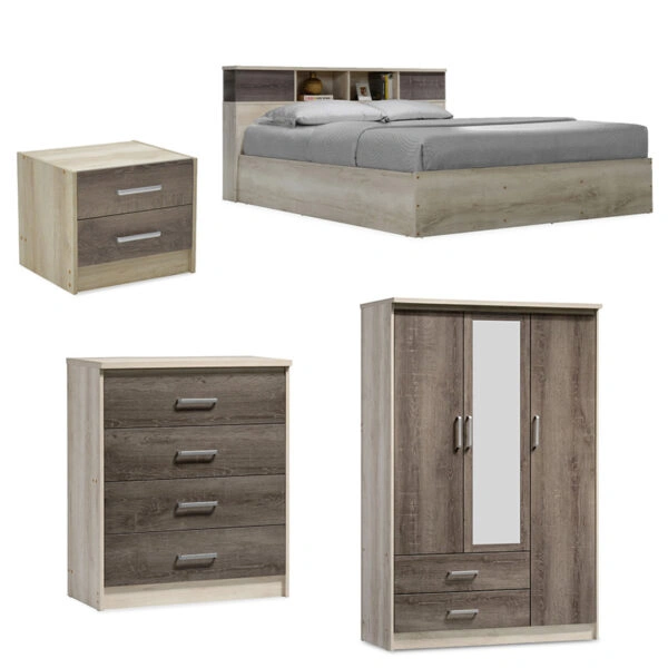 Φοιτητικό πακέτο επίπλων υπνοδωματίου DreamCatcher 5  σετ 4 τμχ