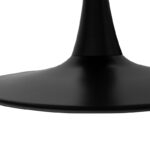 Τραπεζαρία Ezra-Balou  σετ 5τεμ pp-mdf σε μαύρη απόχρωση Φ100x73εκ