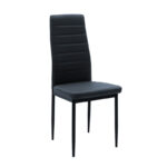Τραπεζαρία Cuba-Parker  σετ 5τεμ mdf σε sonoma-μαύρη απόχρωση 120x70x76cm