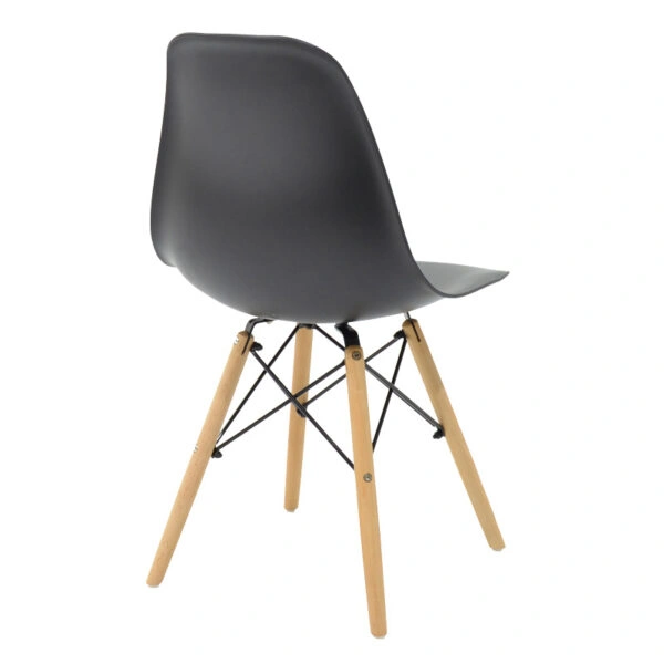 Τραπεζαρία Cuba-Julita  σετ 5τεμ MDF sonoma-μαύρο-φυσικό 120x70x76εκ