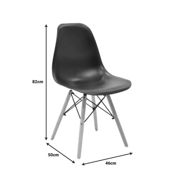 Τραπεζαρία Cuba-Julita  σετ 5τεμ MDF sonoma-μαύρο-φυσικό 120x70x76εκ