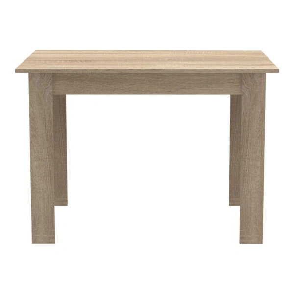 Τραπεζαρία Manka-Julita σετ 5τεμ σε sonoma-μαύρη απόχρωση 110x80x77εκ