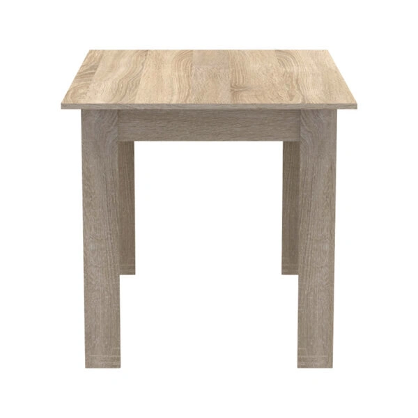 Τραπεζαρία Manka-Bella  σετ 5τεμ σε sonoma απόχρωση 110x80x70εκ