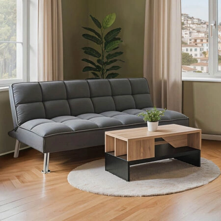 Φοιτητικό πακέτο επίπλων σαλονιού Vibe pakoworld σετ 2τεμ