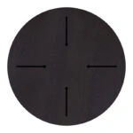 Επιφάνεια τραπεζιού Portico  HPL wenge Φ60εκ πάχους 12mm