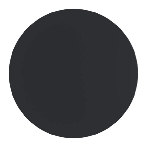 Επιφάνεια τραπεζιού Scenic Werzalit μαύρο D60cm πάχους 25mm