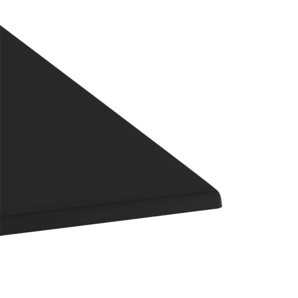 Επιφάνεια τραπεζιού Scenic Werzalit μαύρο 80x80εκ πάχους 35mm