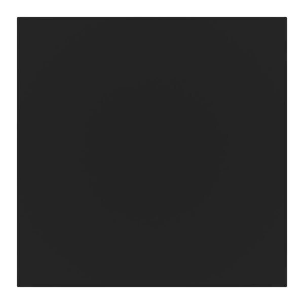 Επιφάνεια τραπεζιού Scenic Werzalit μαύρο 80x80εκ πάχους 35mm